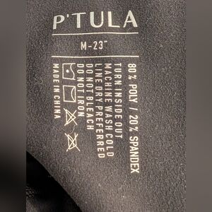 Black Poly-Spandex Garment